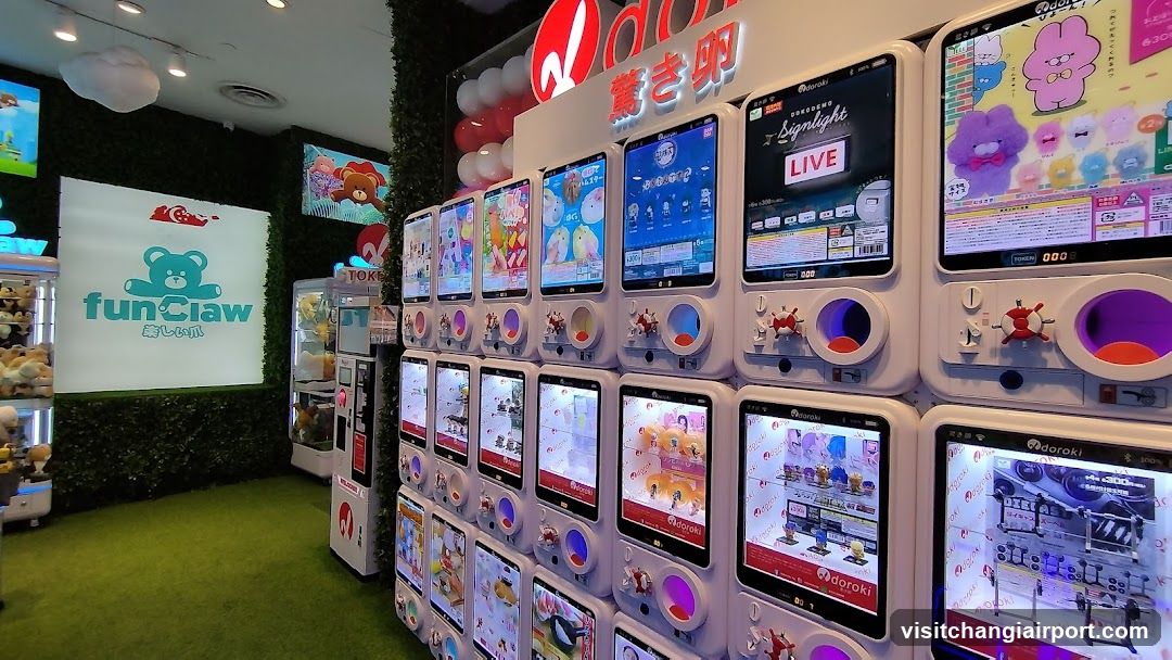 Claw Machine Exhibition Area