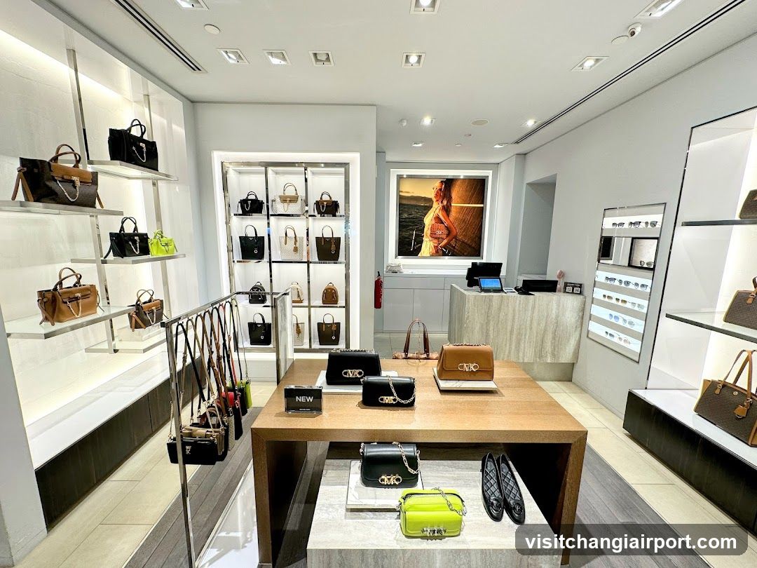 Luxury Handbag Store Interior