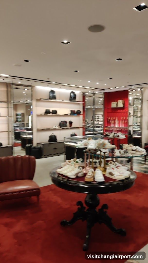 Luxury Shoe Store Interior