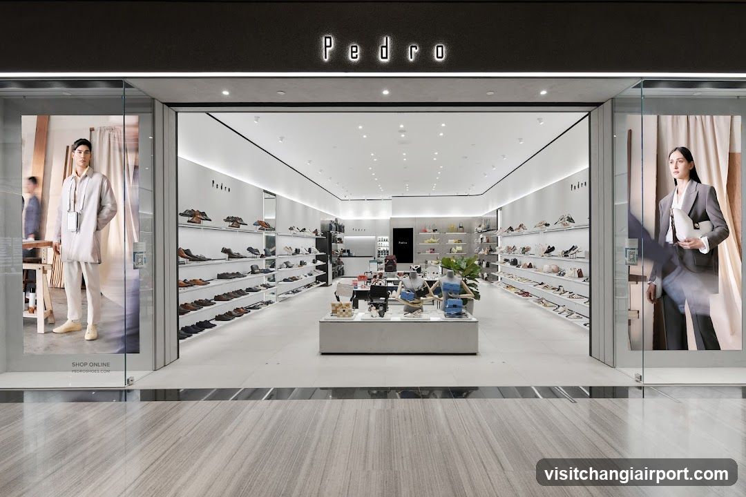 Pedro Shoe Store Entrance