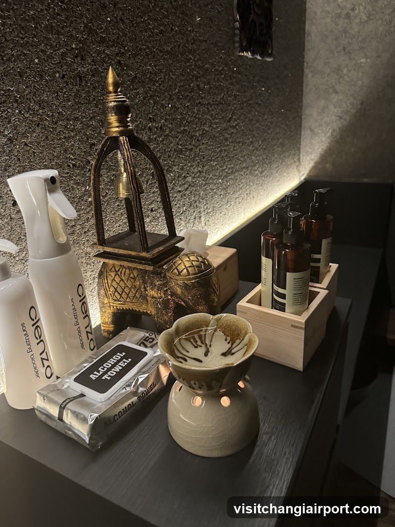 Bathroom Amenities Display