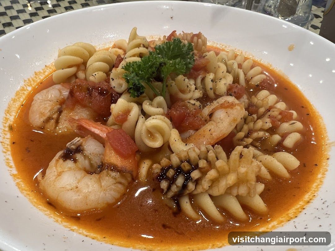 Shrimp Pasta with Tomato Sauce