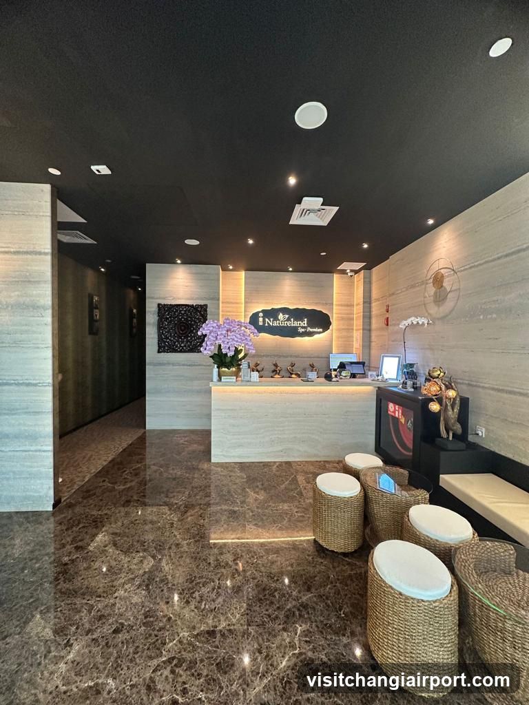 Natureland Spa Reception Area