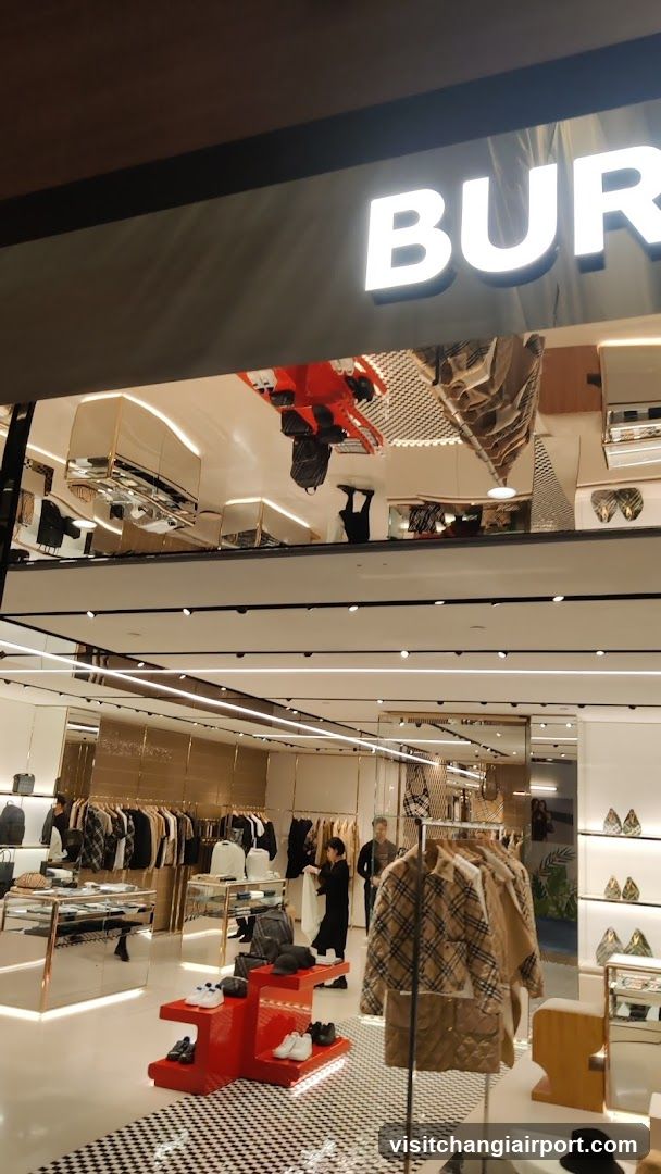 Burberry Store Interior View