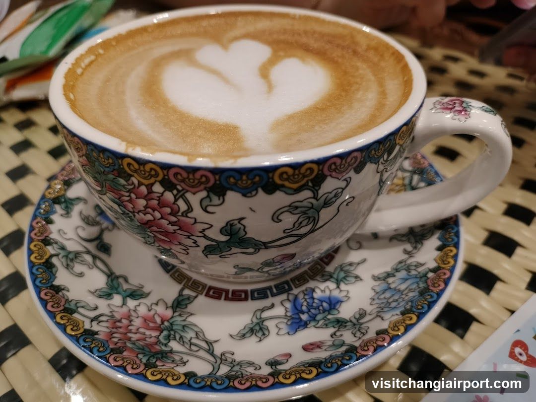 Latte Art Coffee Cup