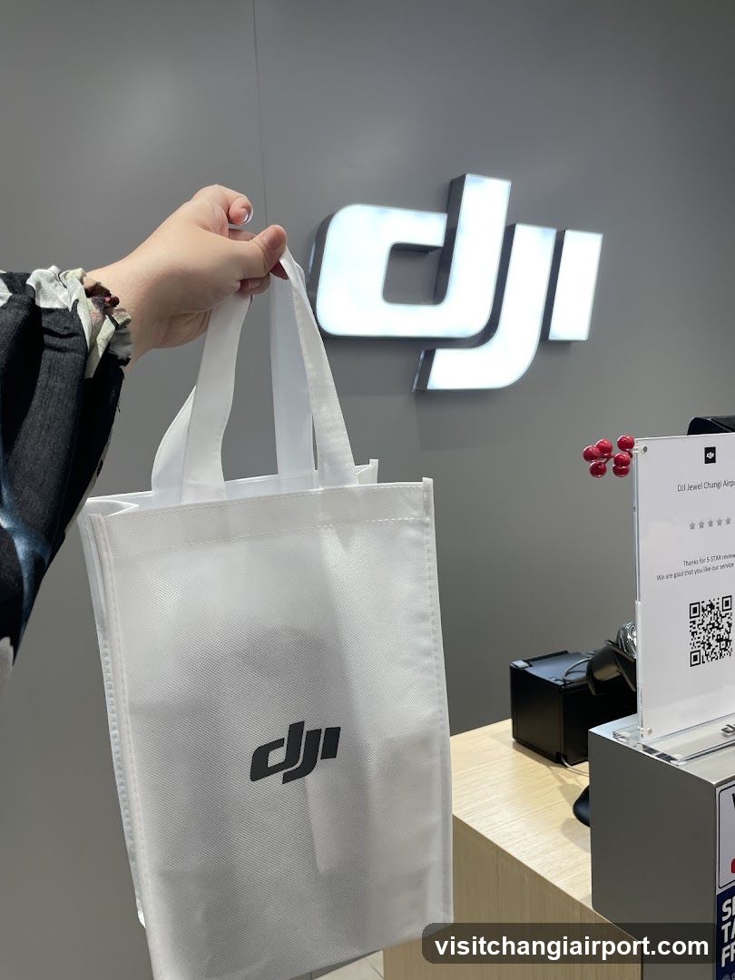 DJI Store Interior