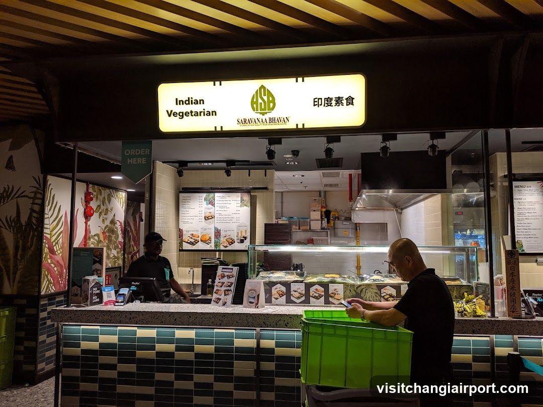 Indian Vegetarian Stall Interior