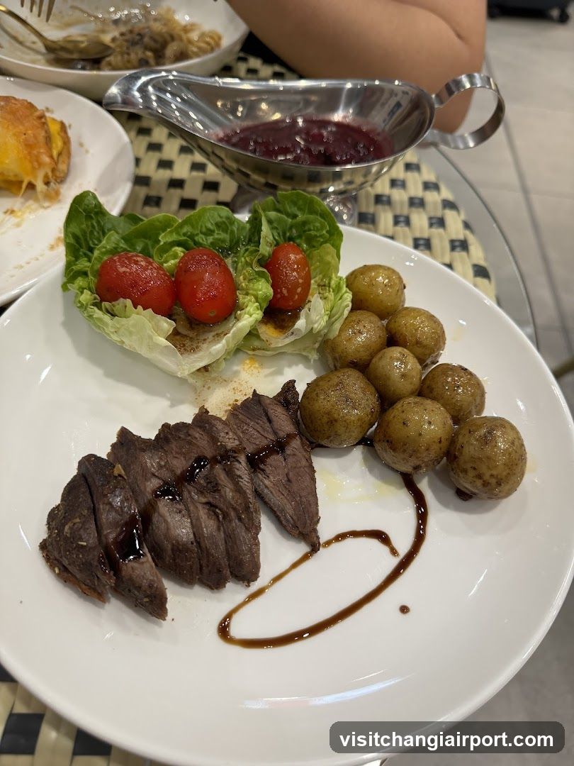 Steak and Potato Plate