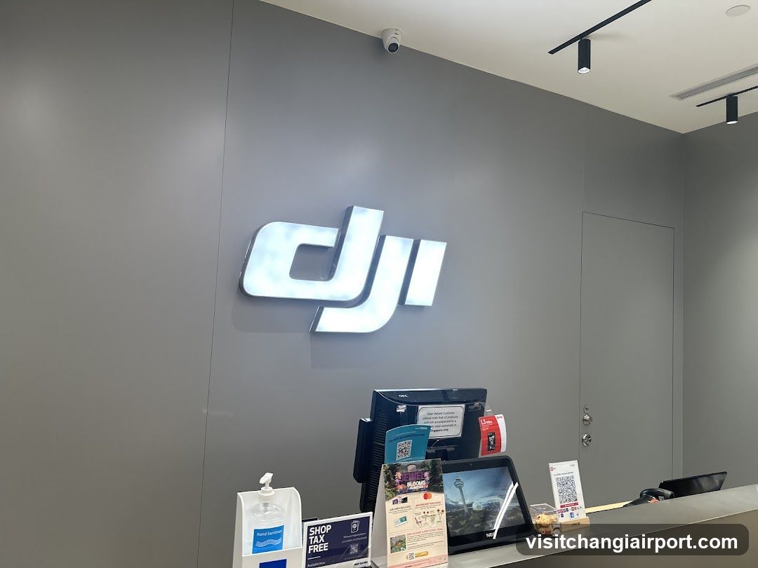 DJI Store Interior