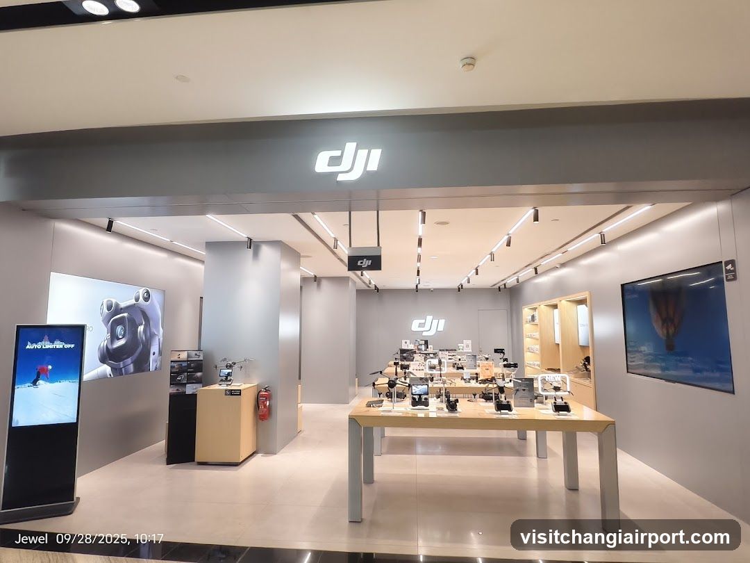 DJI Store Interior