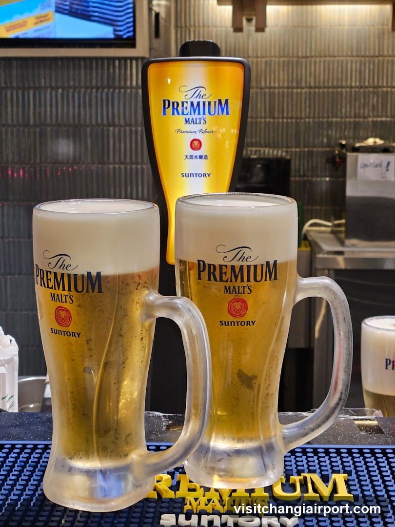 Suntory Premium Malt's Beer Display