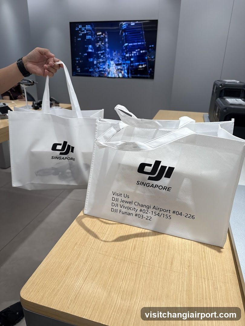 DJI Singapore Shopping Bags