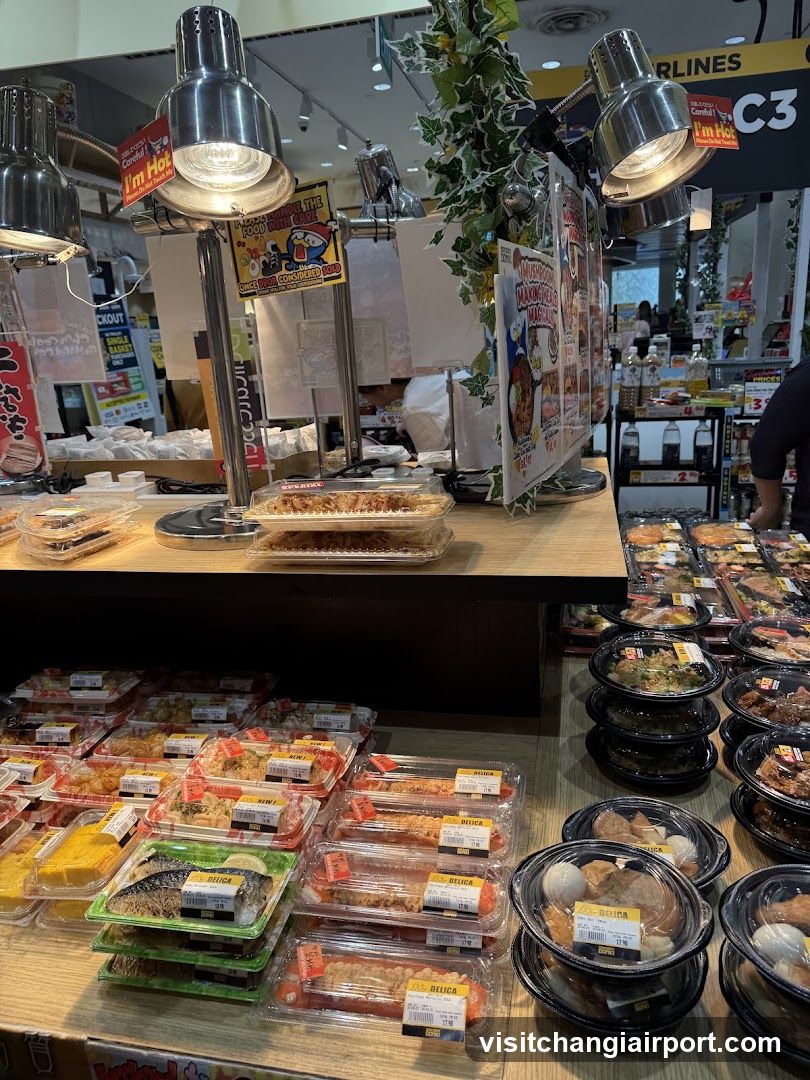 Food Display in Store
