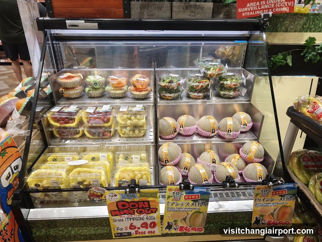 Fruit and Salad Display Case