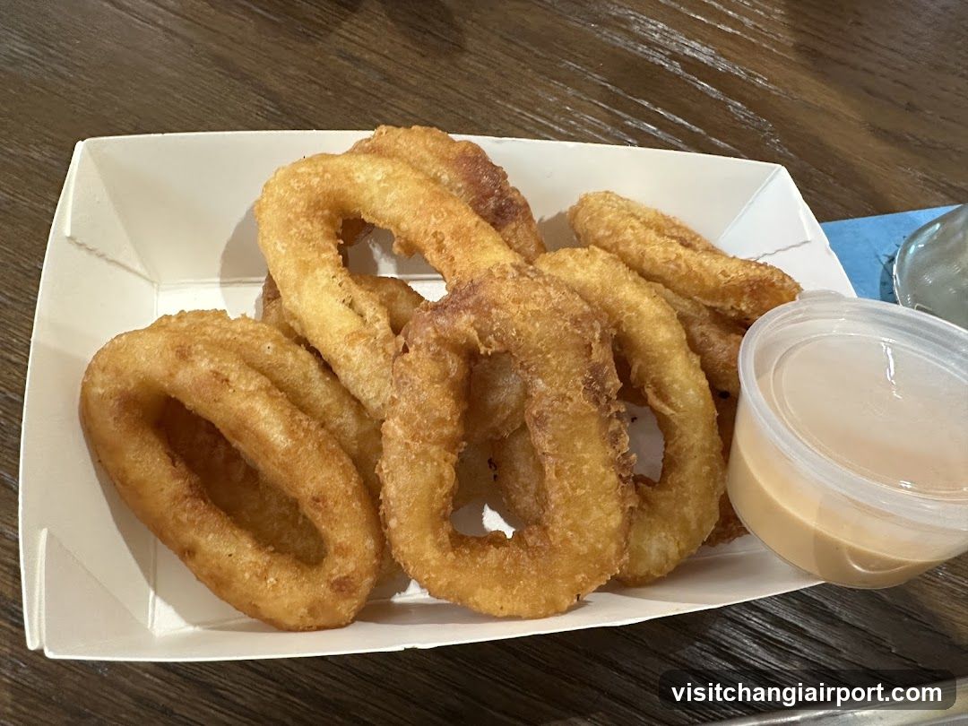 Onion Rings with Dip