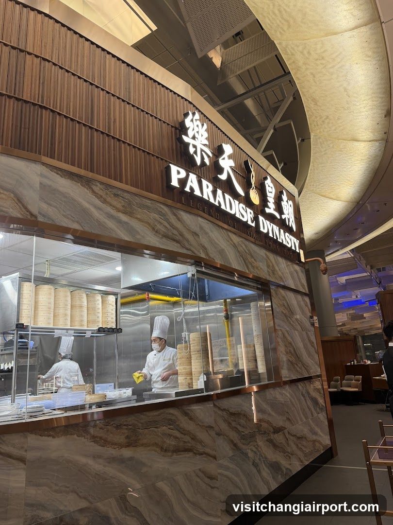 Paradise Dynasty 樂天皇朝 at Changi Airport T3