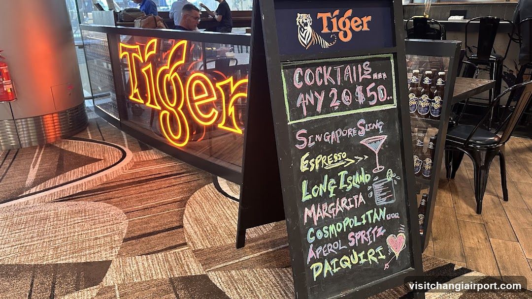 Tiger Bar Interior Signage