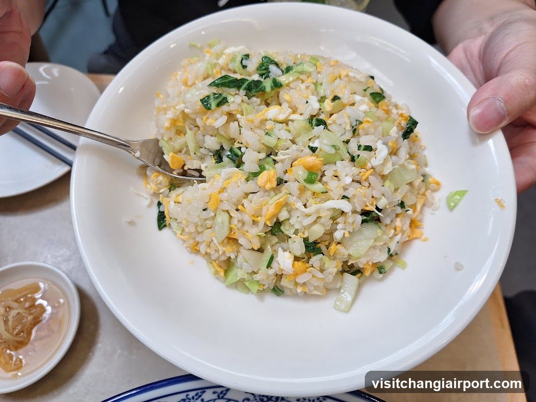 Fried Rice with Vegetables and Egg