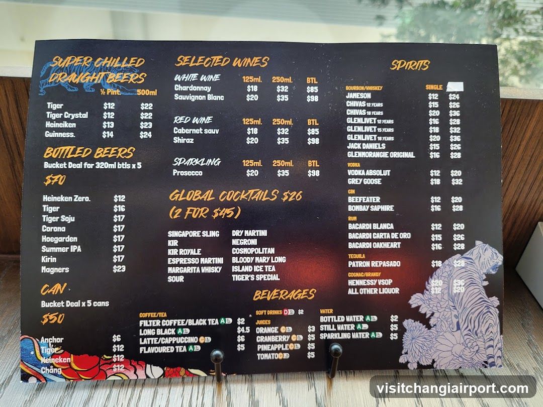 Brewery Menu Board