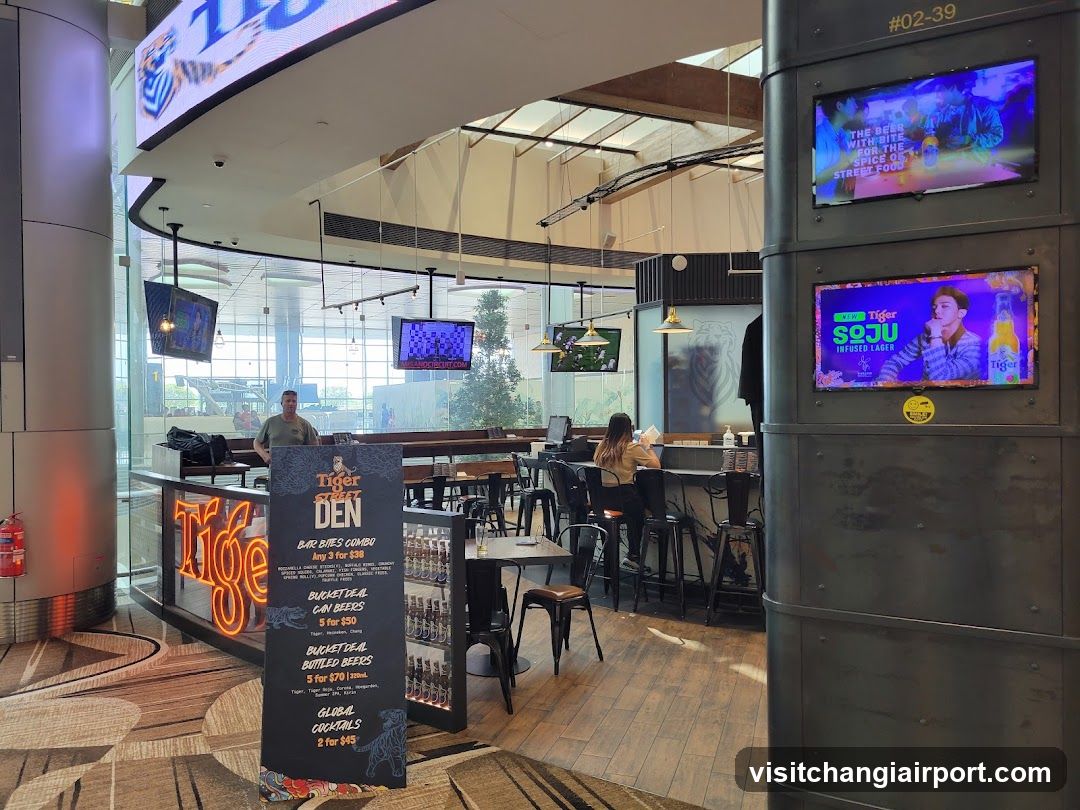 Tiger Den Bar Interior