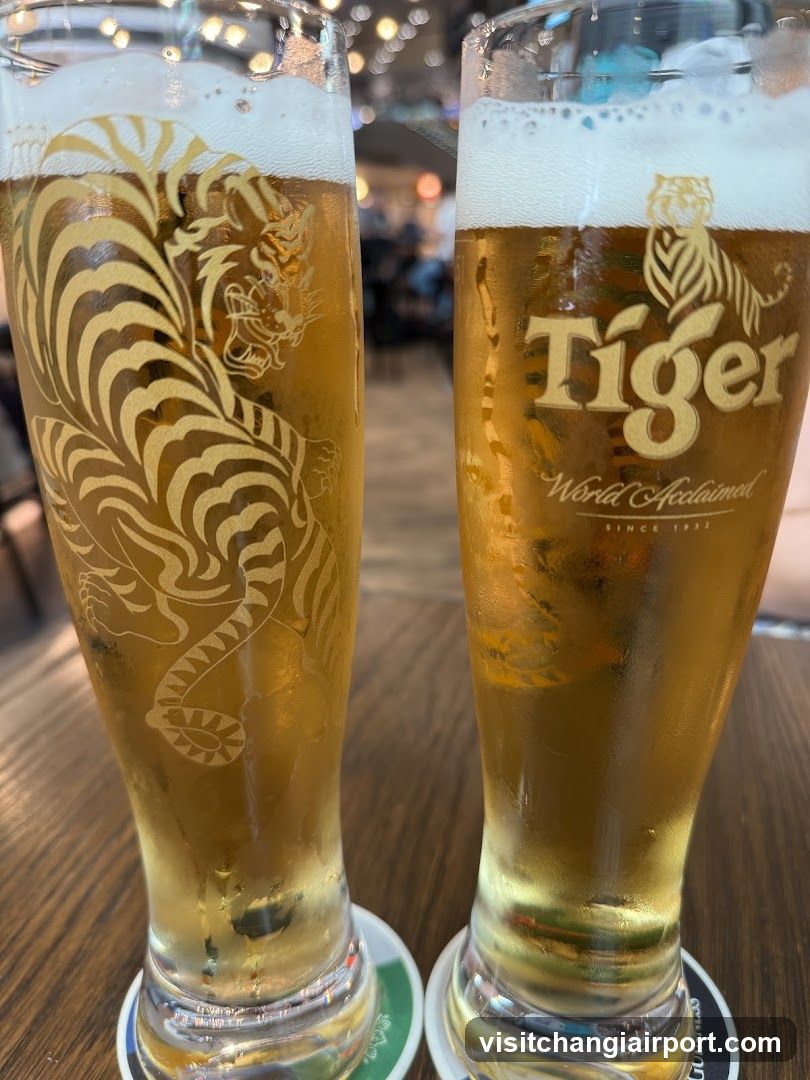 Tiger Beer Glasses
