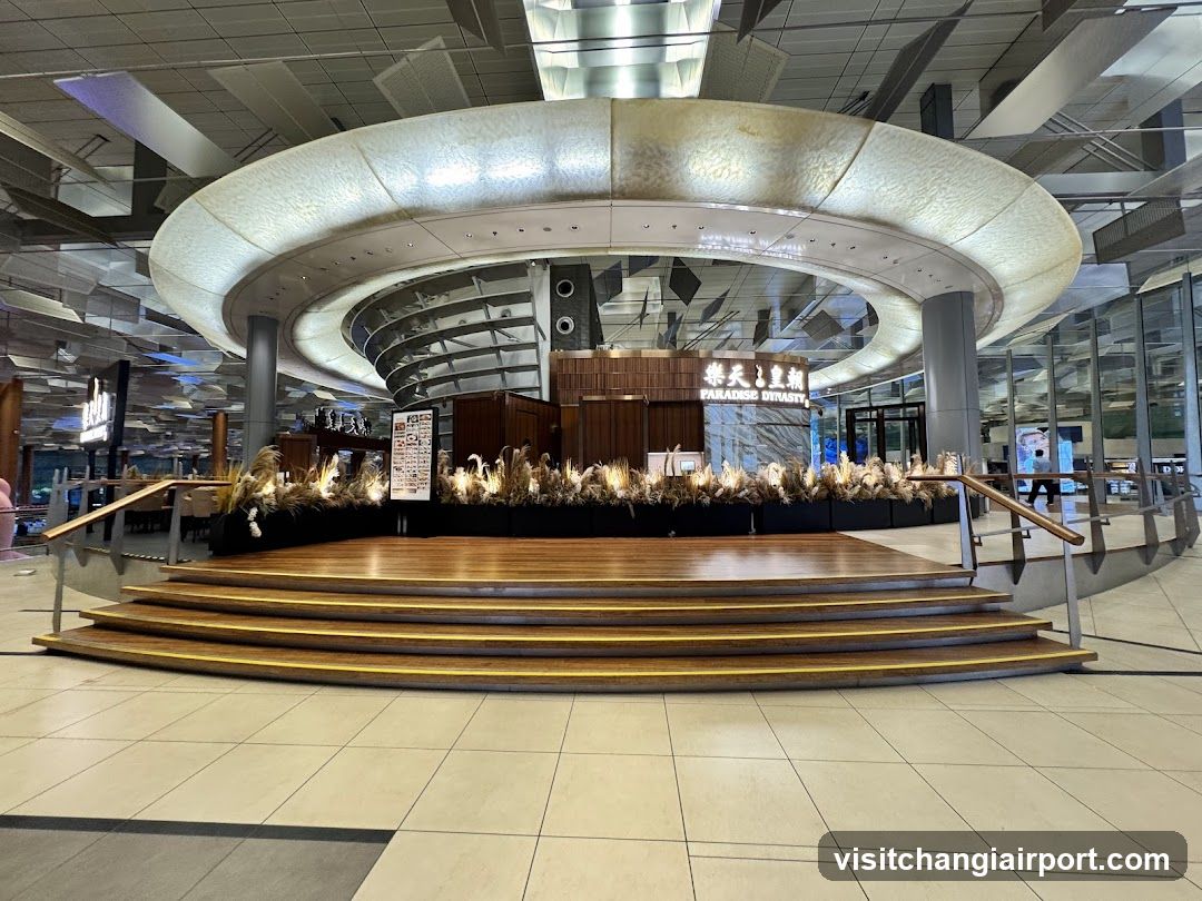 Interior Stage Display with Decorative Elements