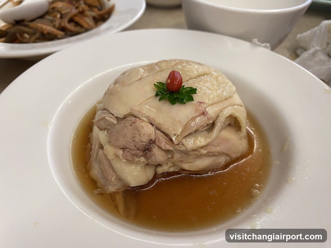 Steamed Chicken with Sauce