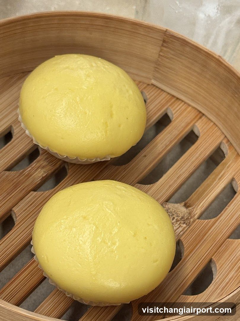 Steamed Buns in Bamboo Steamer