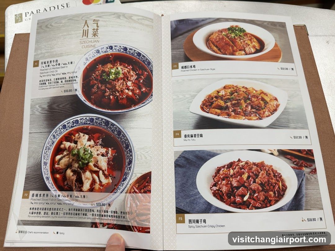 Szechuan Cuisine Menu