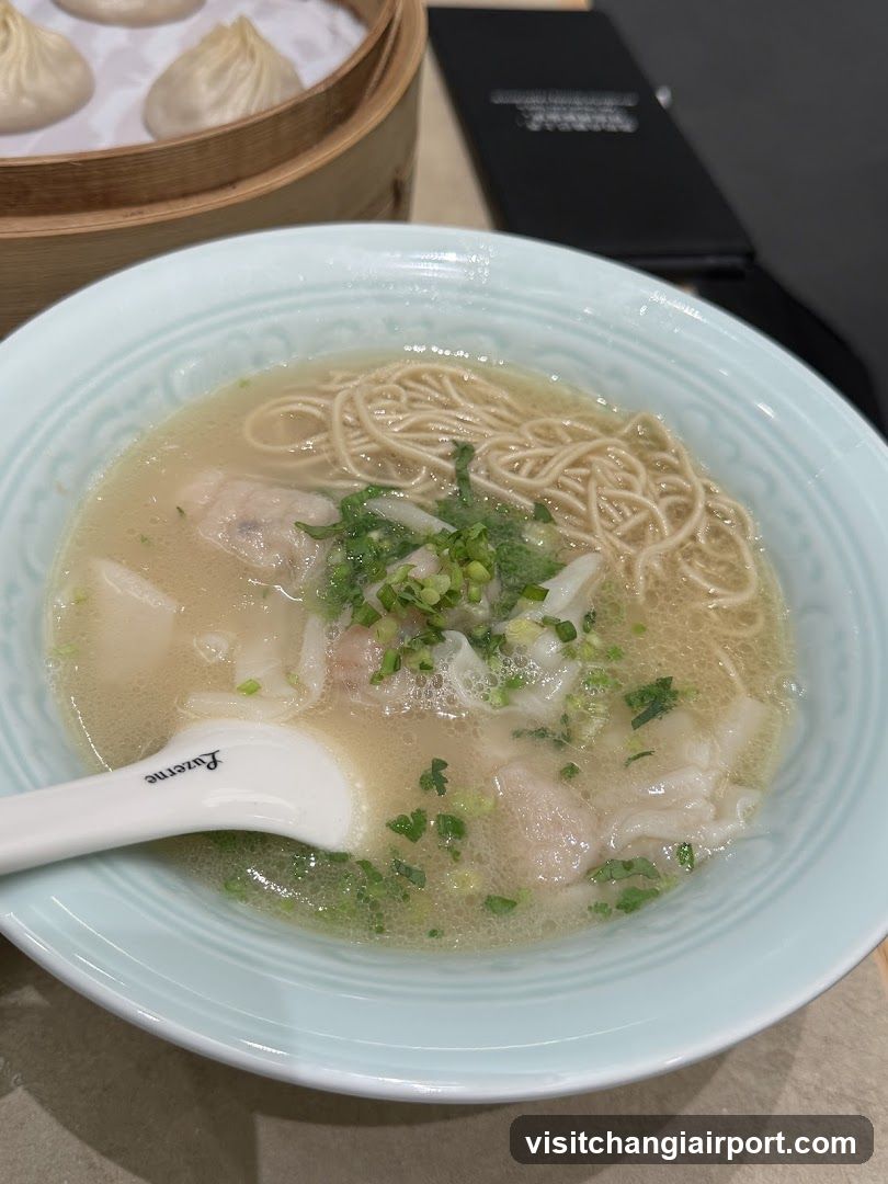Wonton Noodle Soup with Dumplings