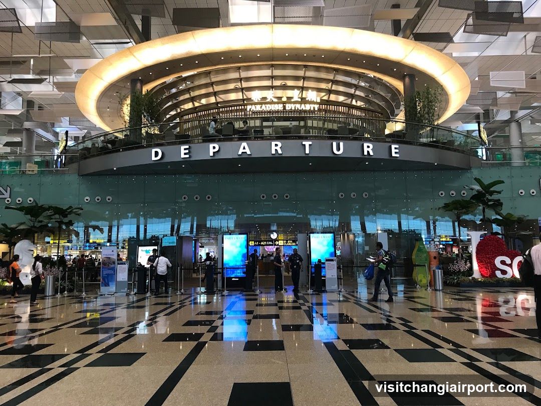 Airport Departure Hall Interior