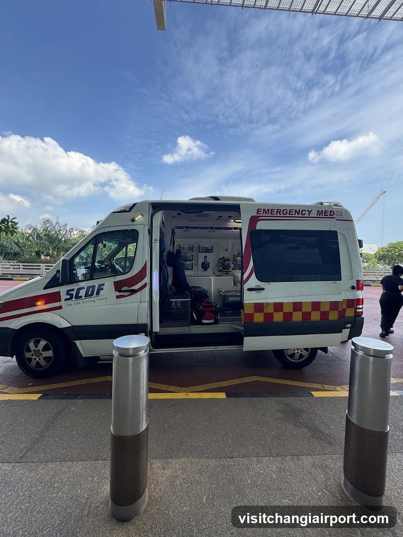 SCDF Emergency Medical Vehicle
