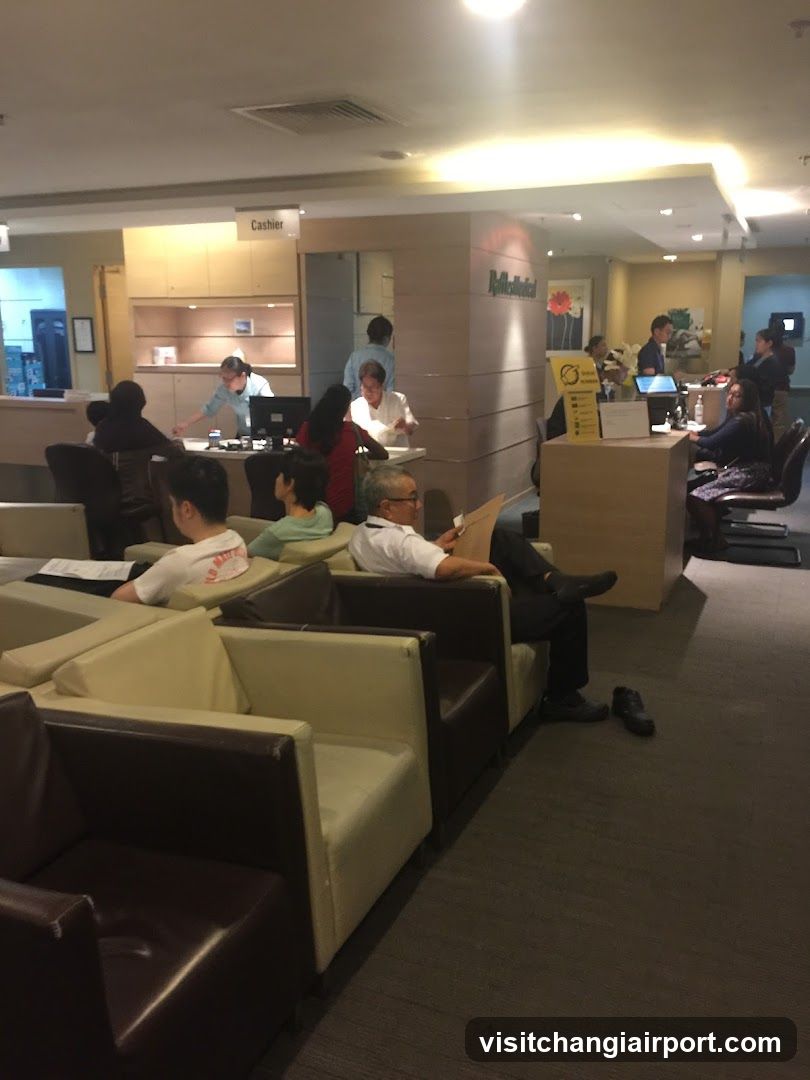 Hospital Waiting Area Interior