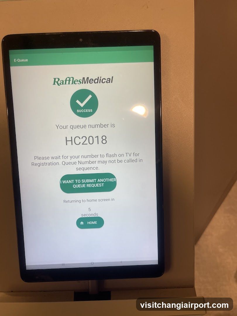 RafflesMedical E-Queue Display