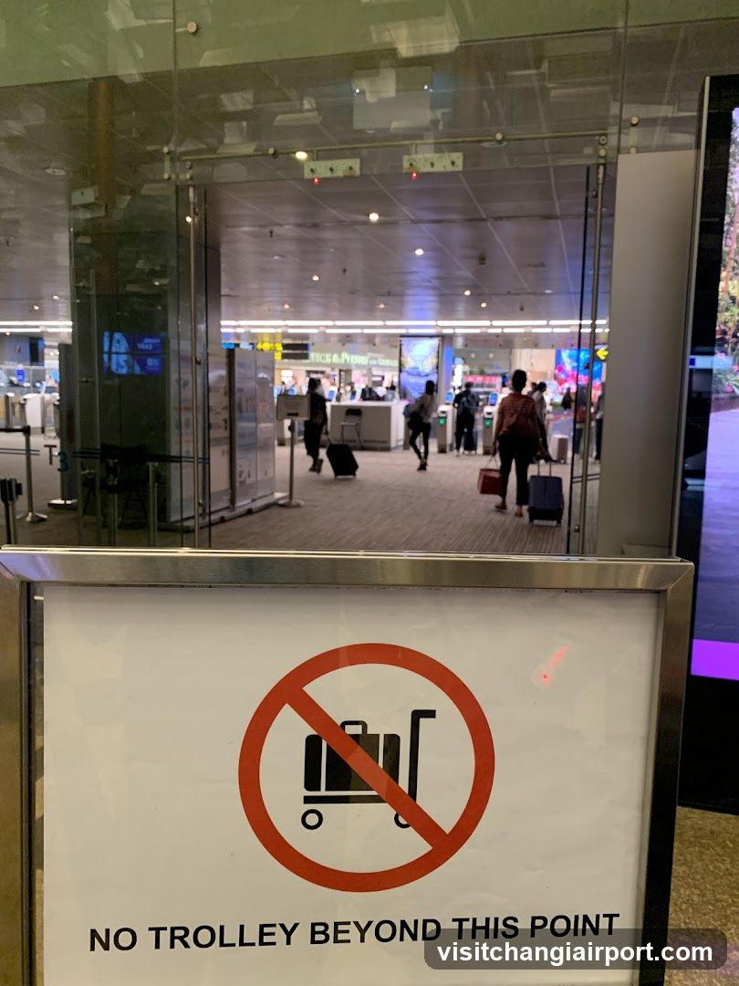 Airport Security Checkpoint Area