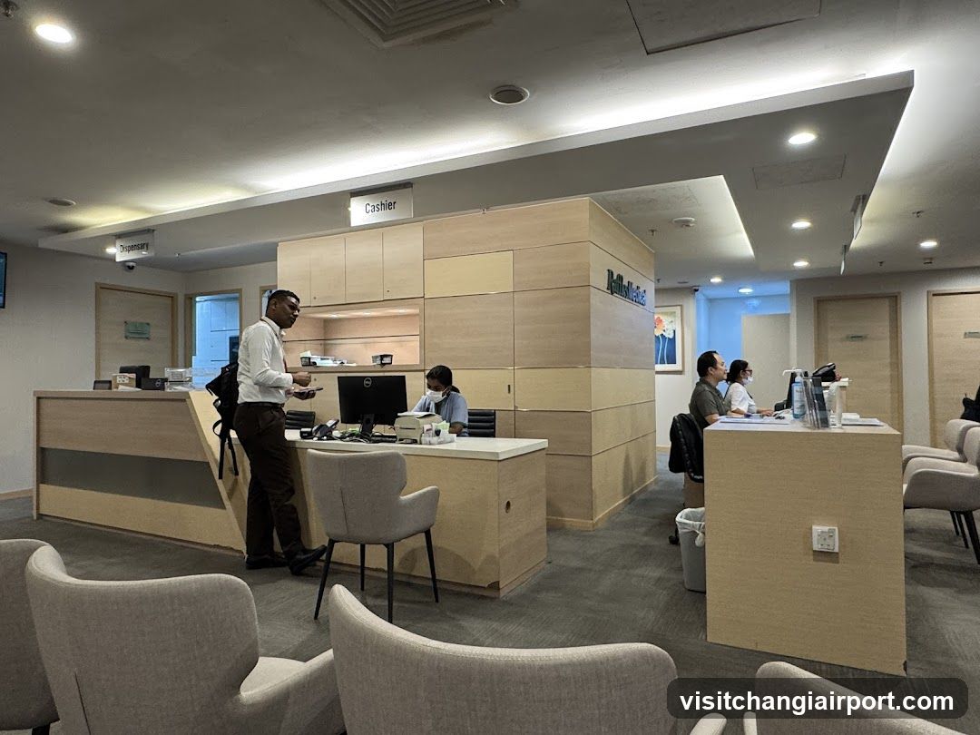 Bank Interior Reception Area