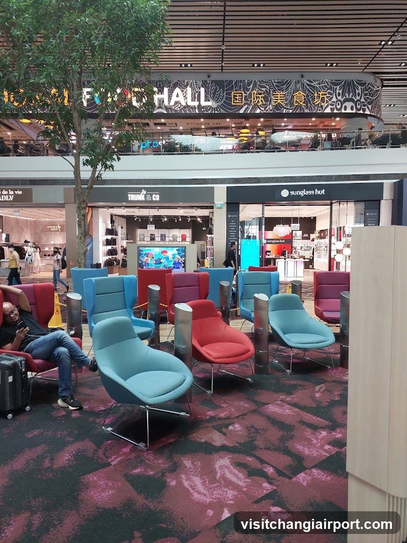 Airport Lounge Seating Area