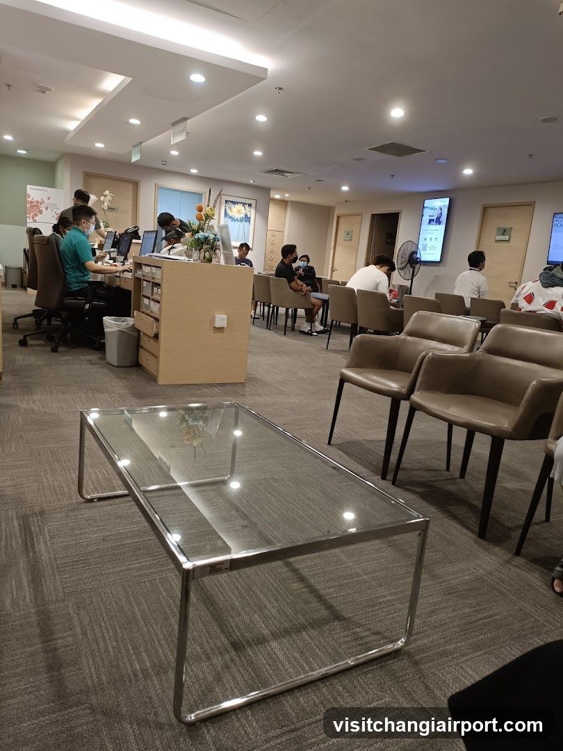 Hospital Waiting Area Interior