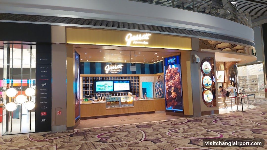 GARRETT Popcorn Changi Terminal 4 Depature