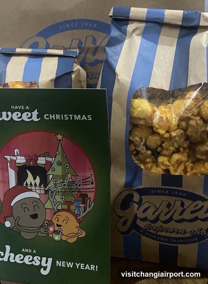 Garrett's Popcorn Shop Holiday Display