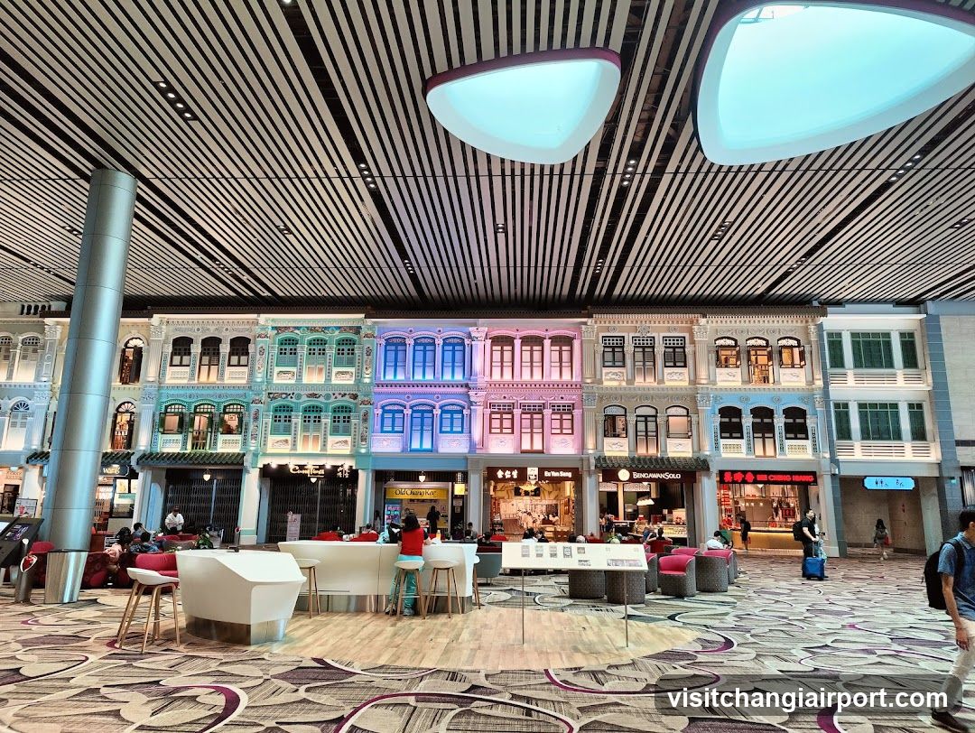 Chinatown Singapore Airport Terminal Interior