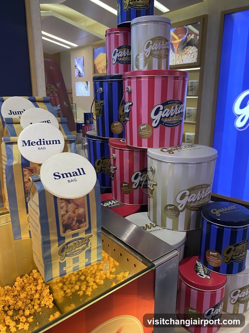 Garrett Popcorn Shop Interior Display