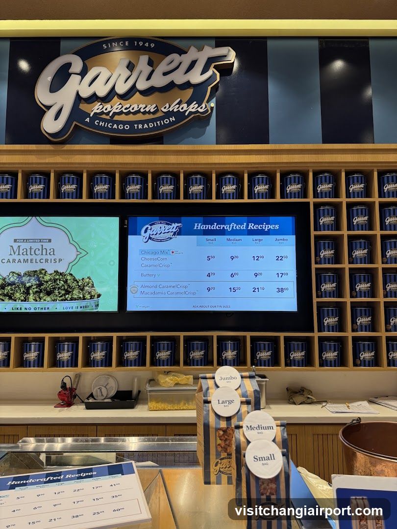 Garrett Popcorn Shops Interior Display