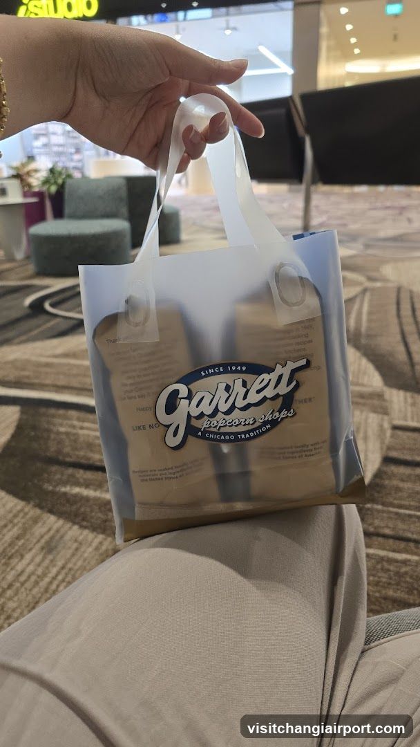 Garrett Popcorn Shops bag