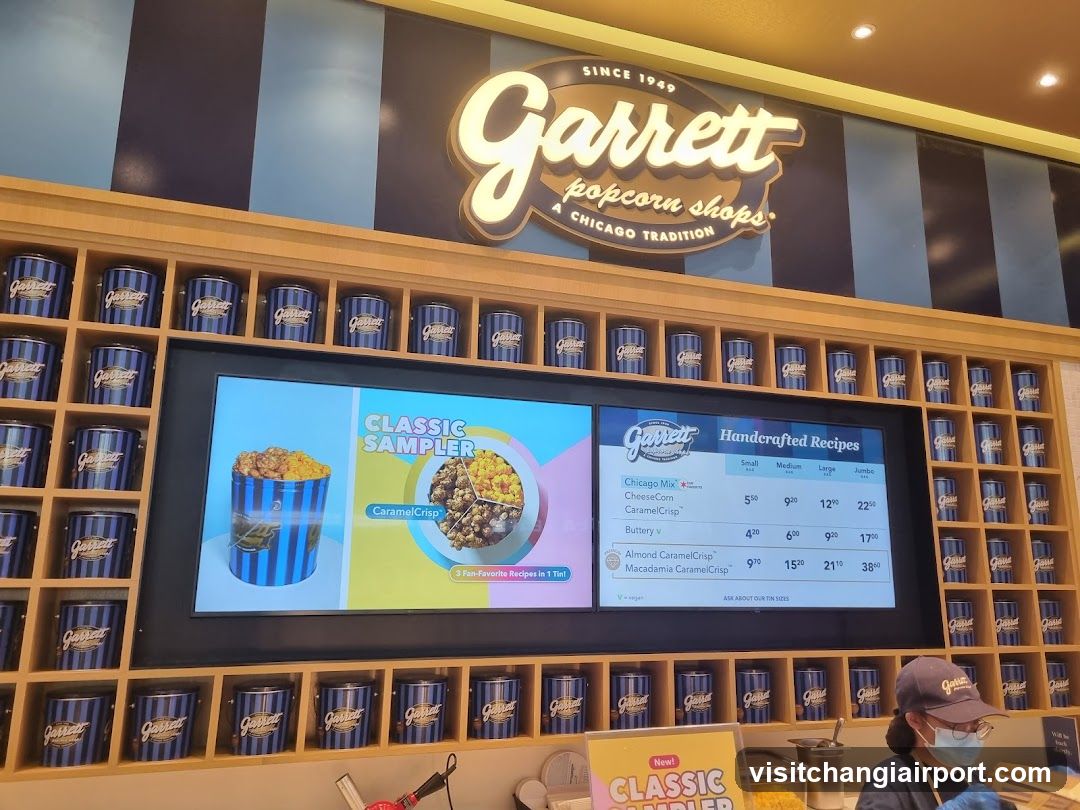 Garrett Popcorn Shops Interior Display