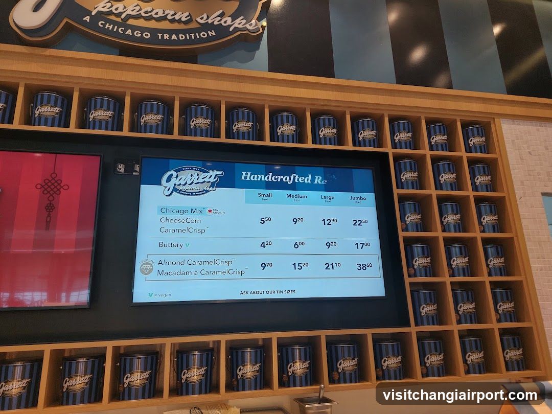 Garrett Popcorn Shops Interior Display
