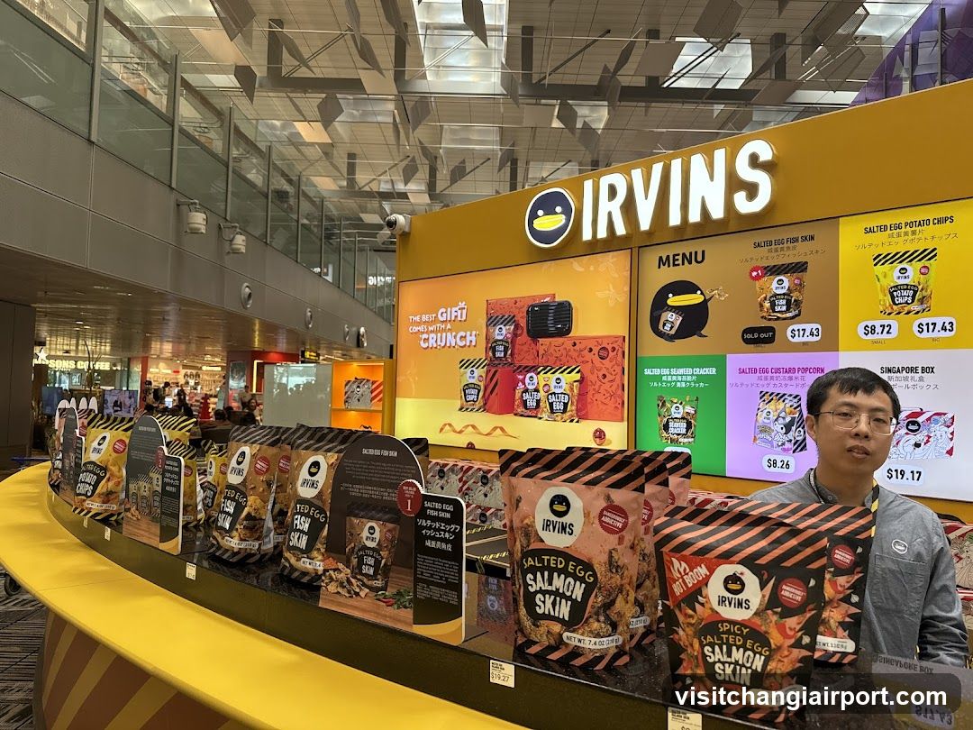 Irvin's Snack Display