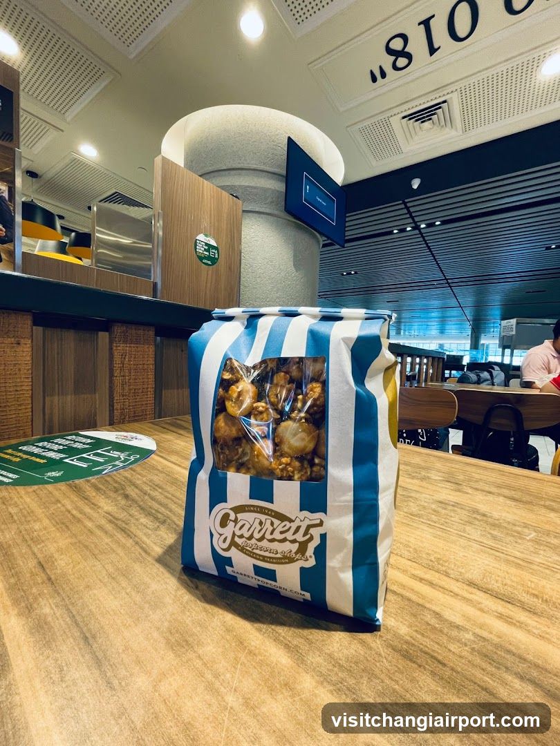 Garrett Popcorn Bag on Table