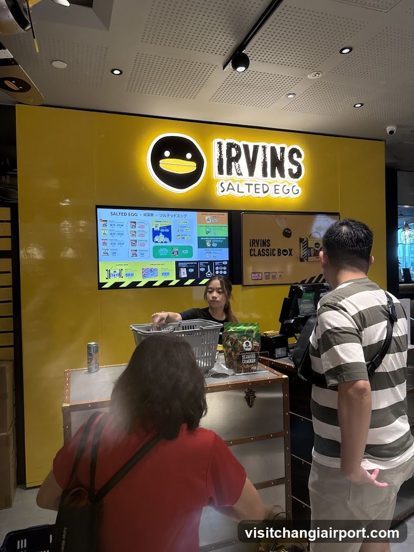 Irvin's Salted Egg Store Interior