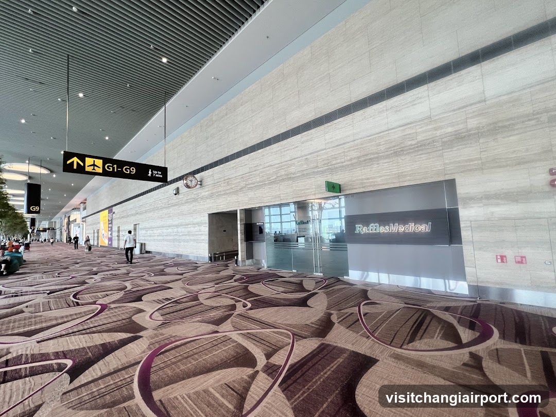 Airport Terminal Corridor Interior